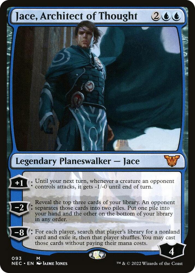 0093 Jace, Architect of Thought M Commander: Kamigawa: Neon Dynasty
