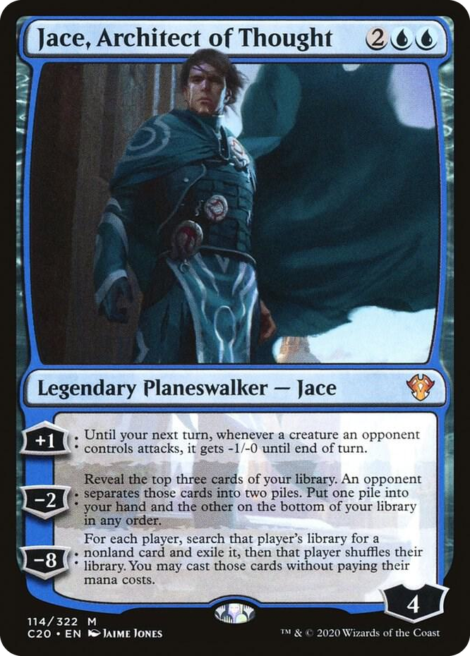 0114 Jace, Architect of Thought M Commander 2020