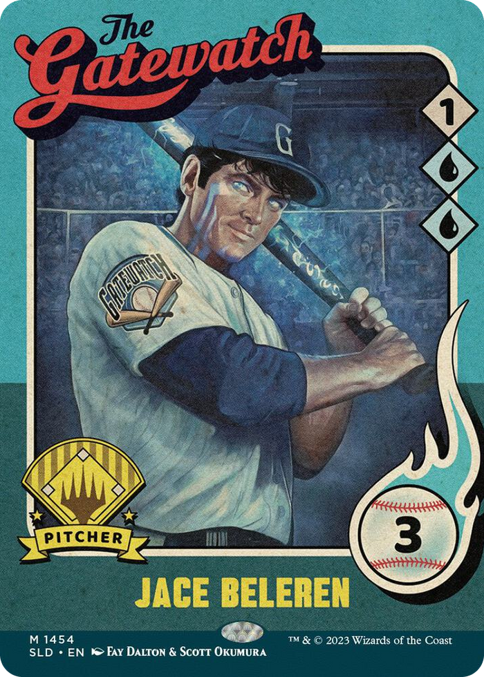 Jace Beleren (1454) #1454 M - Secret Lair Drop Series Pokemon card