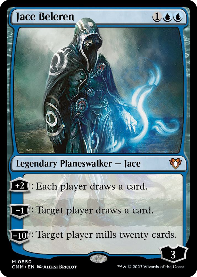 0850 Jace Beleren M Commander Masters