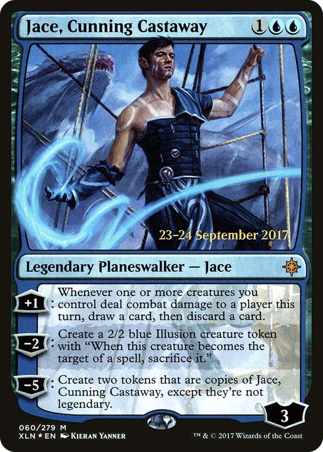 0060 Jace, Cunning Castaway M Prerelease Cards