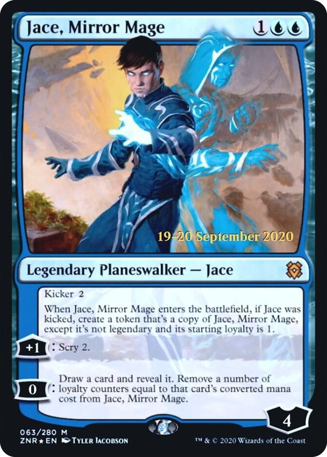 Jace, Mirror Mage #63 M - Prerelease Cards Pokemon card