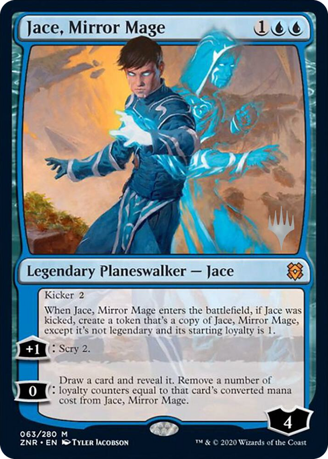 0063 Jace, Mirror Mage M Promo Pack: Zendikar Rising