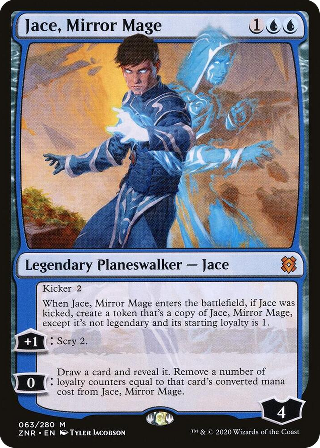 0063 Jace, Mirror Mage M Zendikar Rising
