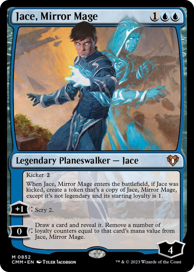 0852 Jace, Mirror Mage M Commander Masters