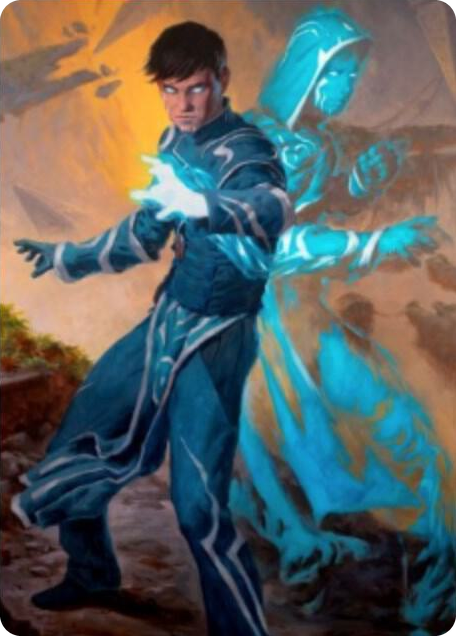0001 Jace, Mirror Mage Art Card (1/81) S Art Series: Zendikar Rising