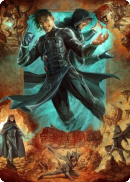 0002 Jace, Mirror Mage Art Card (2/81) S Art Series: Zendikar Rising