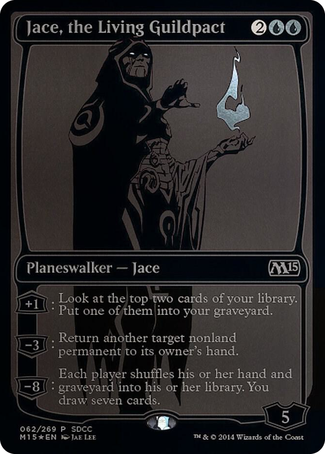Jace, the Living Guildpact (SDCC 2014 Exclusive) #62 P - Media Promos Pokemon card