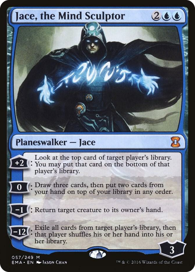 Jace, the Mind Sculptor #57 M - Eternal Masters Pokemon card