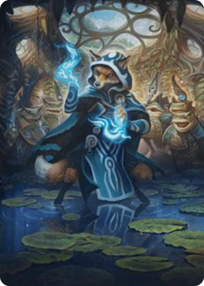 0049 Jace, the Mind Sculptor Art Card S Art Series: Bloomburrow