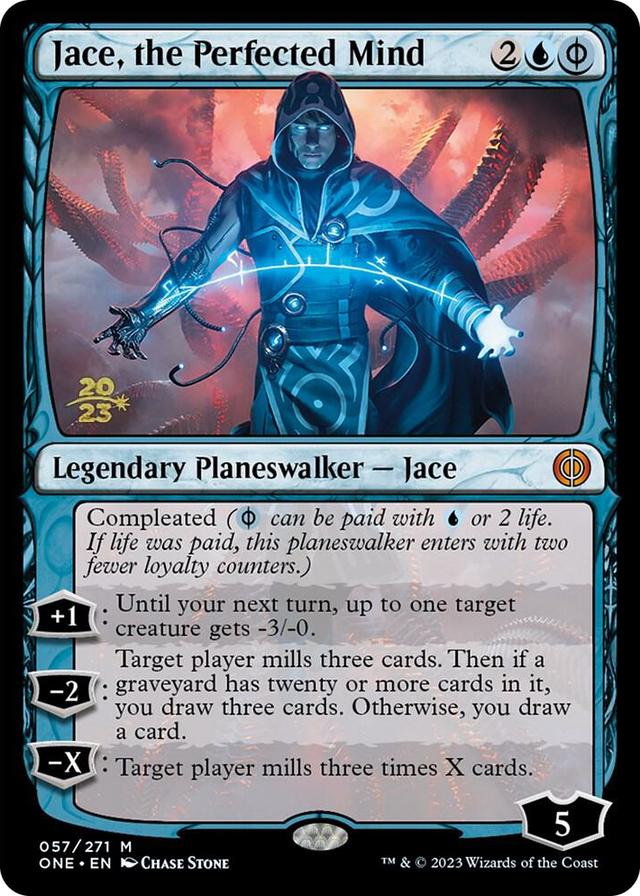 0057 Jace, the Perfected Mind M Prerelease Cards
