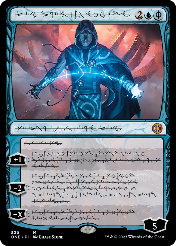 Jace, the Perfected Mind (Phyrexian) #325 M - Phyrexia: All Will Be One Pokemon card