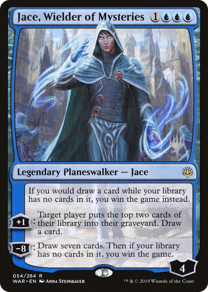 0054 Jace, Wielder of Mysteries R Promo Pack: Throne of Eldraine