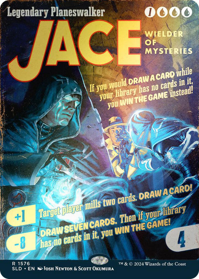 1576 Jace, Wielder of Mysteries (Rainbow Foil) R Secret Lair Drop Series