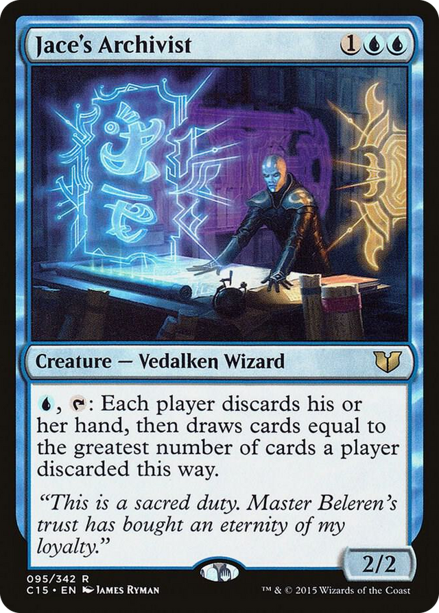 0095 Jace's Archivist R Commander 2015