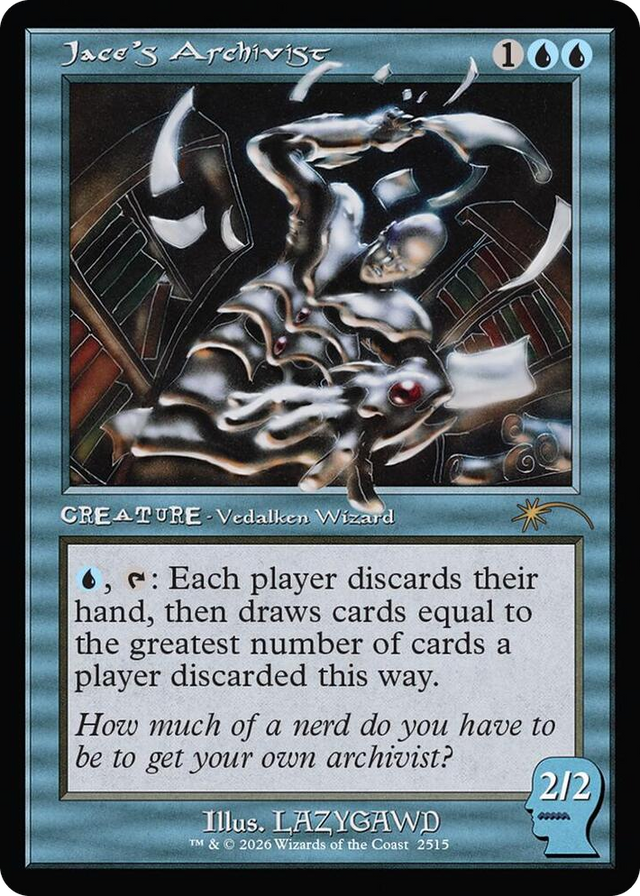 2515 Jace's Archivist R Secret Lair Drop Series