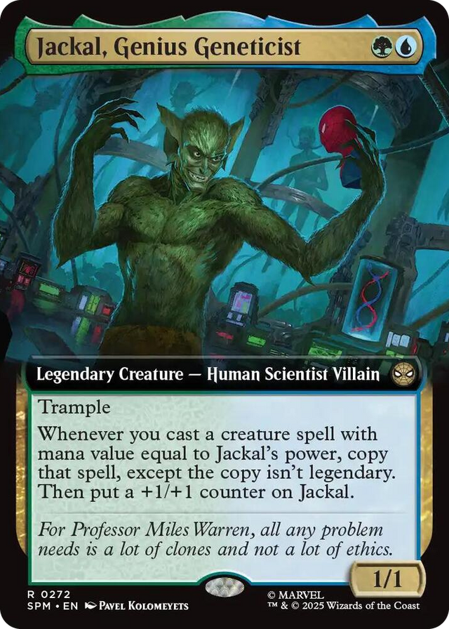 0272 Jackal, Genius Geneticist (Extended Art) R Marvel's Spider-Man