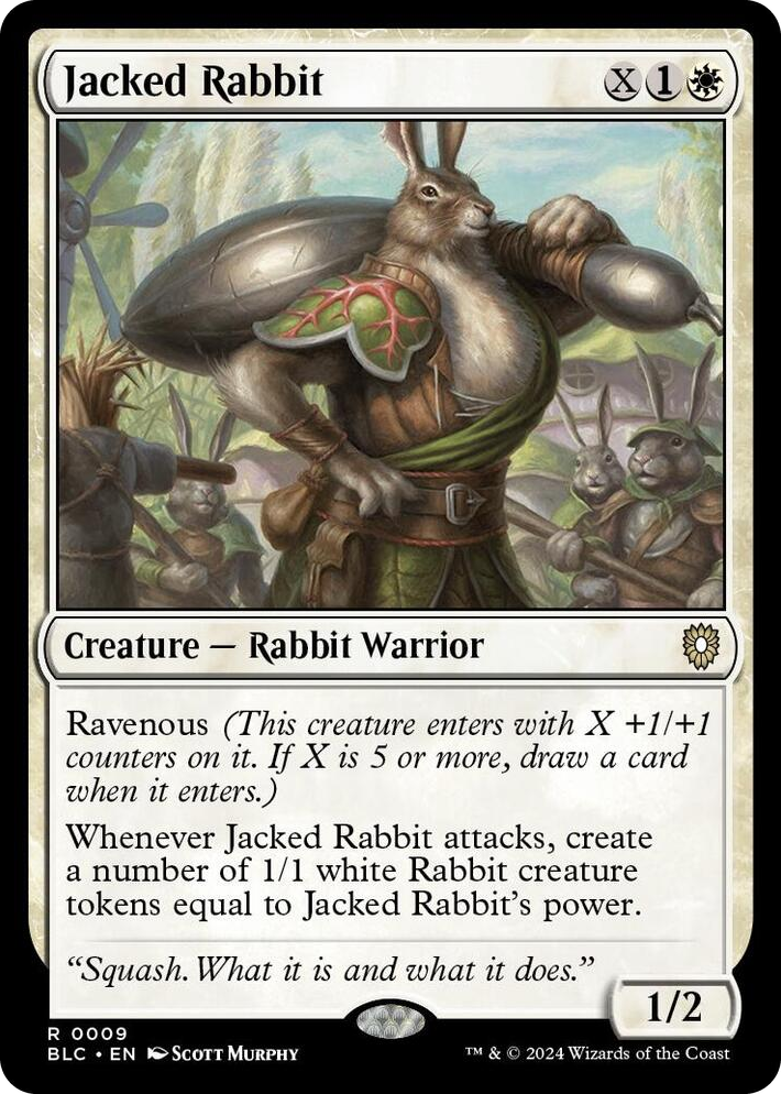 0009 Jacked Rabbit R Commander: Bloomburrow