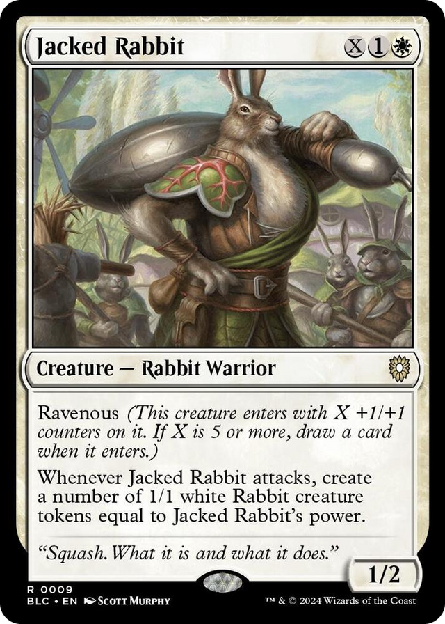 0009 Jacked Rabbit R Commander: Bloomburrow