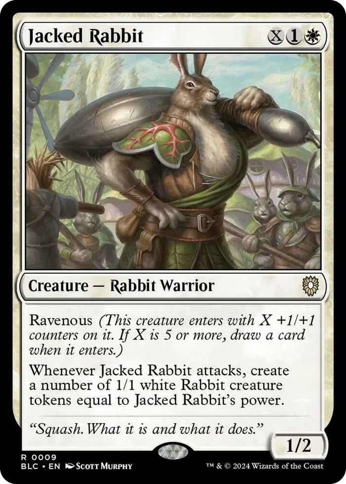 0009 Jacked Rabbit R Commander: Bloomburrow