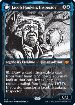 0320 Jacob Hauken, Inspector (Showcase) M Innistrad: Crimson Vow