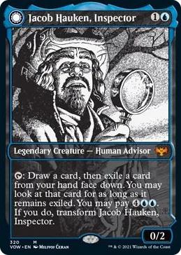 0320 Jacob Hauken, Inspector (Showcase) M Innistrad: Crimson Vow