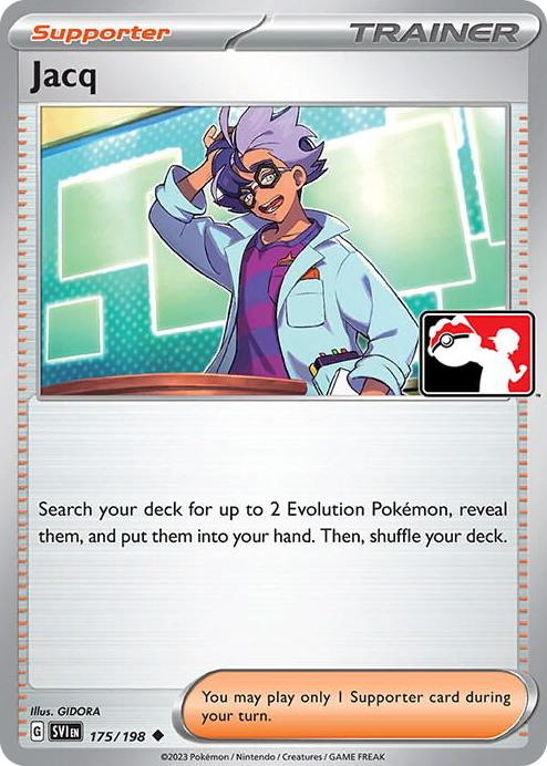 0175 Jacq Uncommon Prize Pack Series Cards