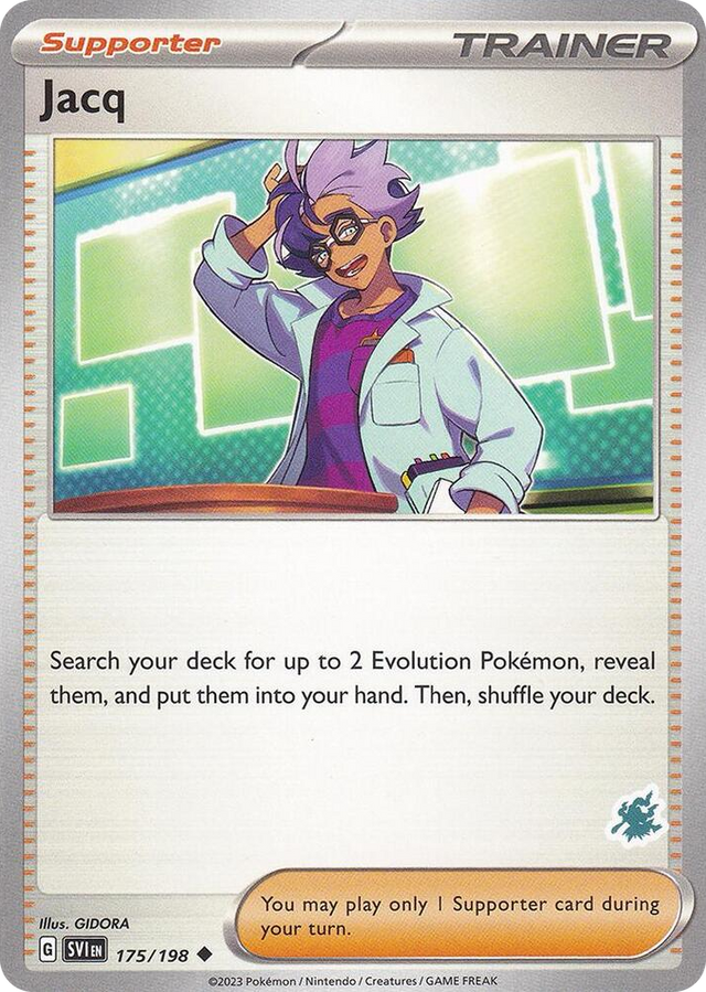 0175 Jacq - Darkrai Deck Uncommon Battle Academy 2024