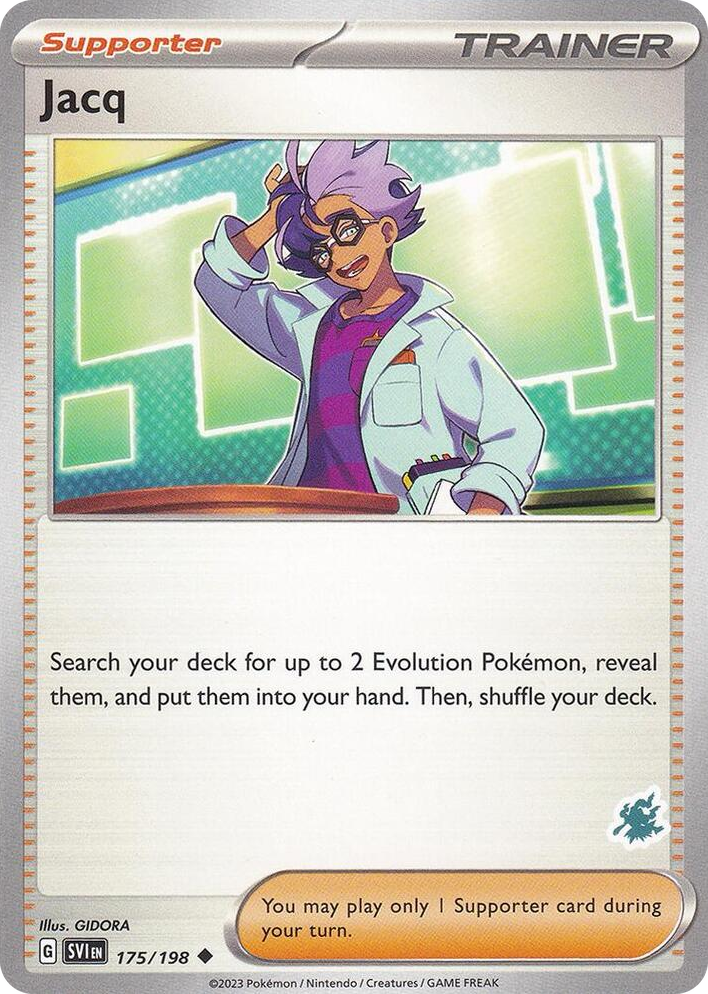 0175 Jacq - Darkrai Deck Uncommon Battle Academy 2024