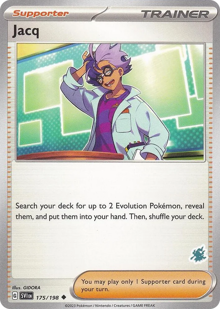 0175 Jacq - Darkrai Deck Uncommon Battle Academy 2024