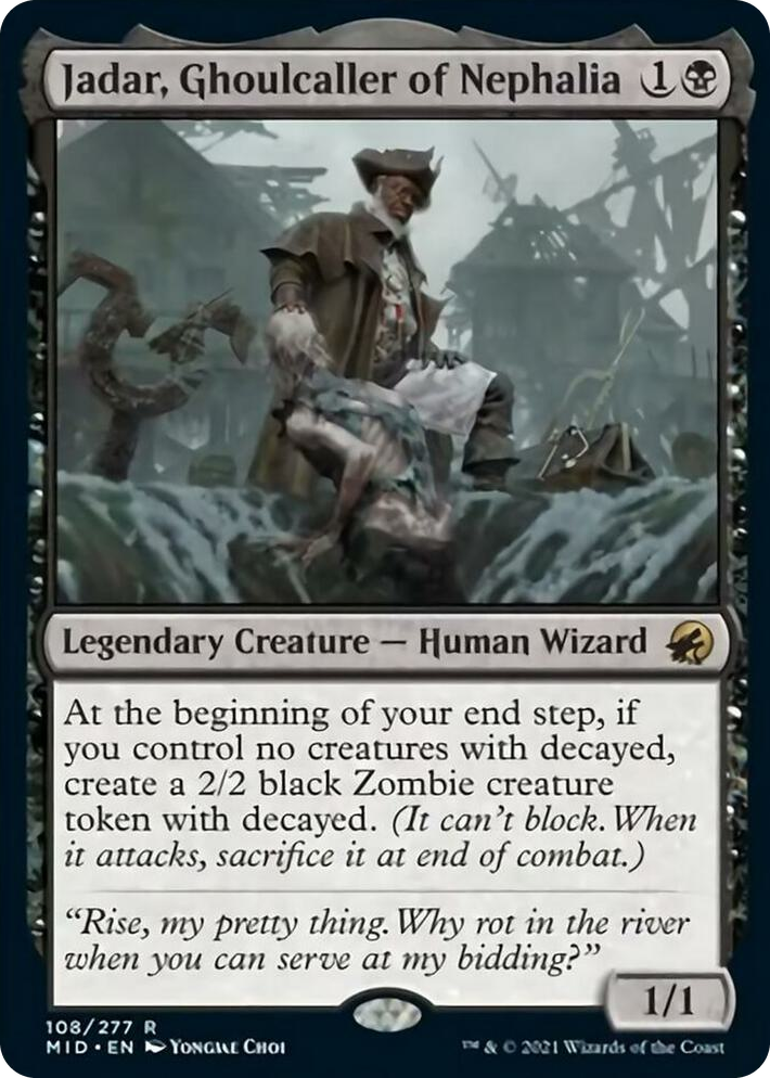 0108 Jadar, Ghoulcaller of Nephalia R Innistrad: Midnight Hunt
