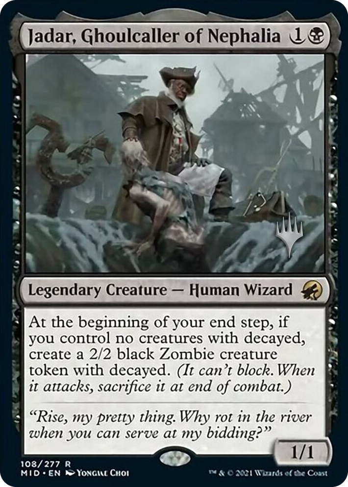 0108 Jadar, Ghoulcaller of Nephalia R Promo Pack: Innistrad: Midnight Hunt