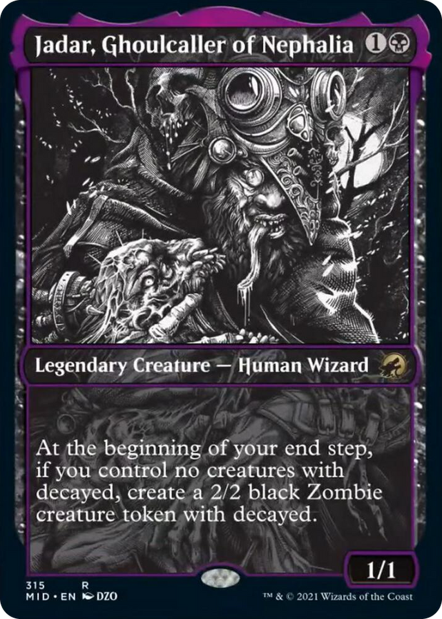 0315 Jadar, Ghoulcaller of Nephalia (Showcase) R Innistrad: Midnight Hunt