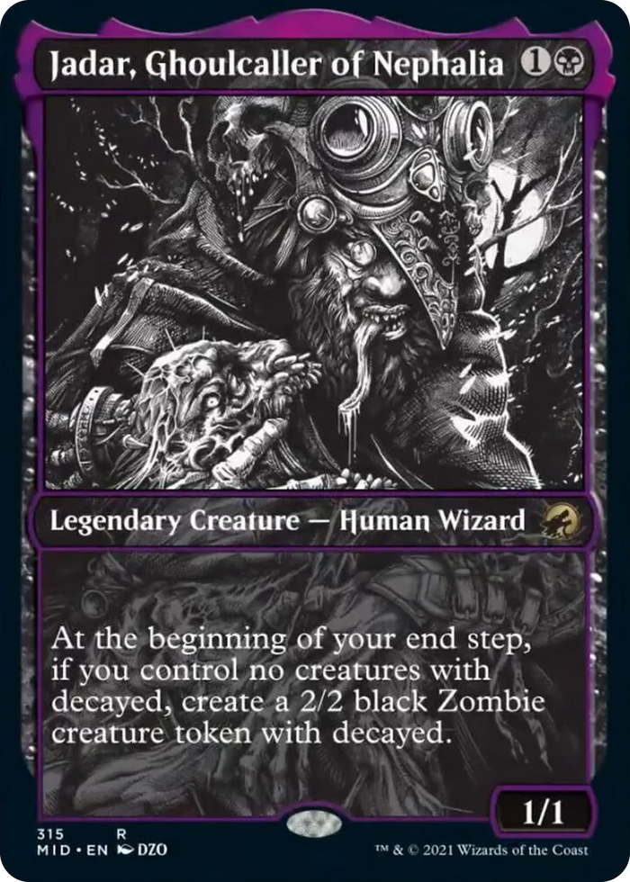 0315 Jadar, Ghoulcaller of Nephalia (Showcase) R Innistrad: Midnight Hunt