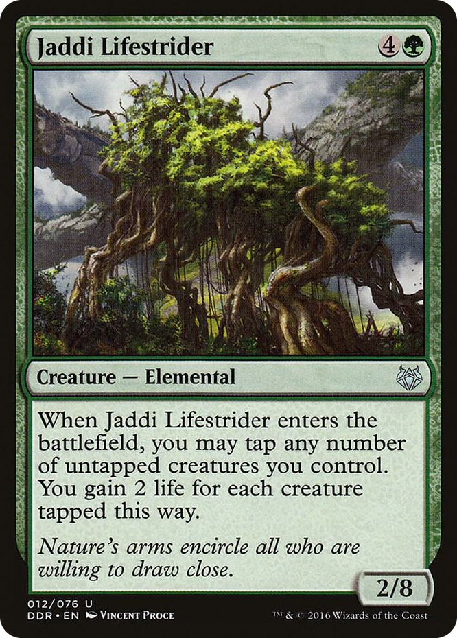 Jaddi Lifestrider #12 U - Duel Decks: Nissa vs. Ob Nixilis Pokemon card