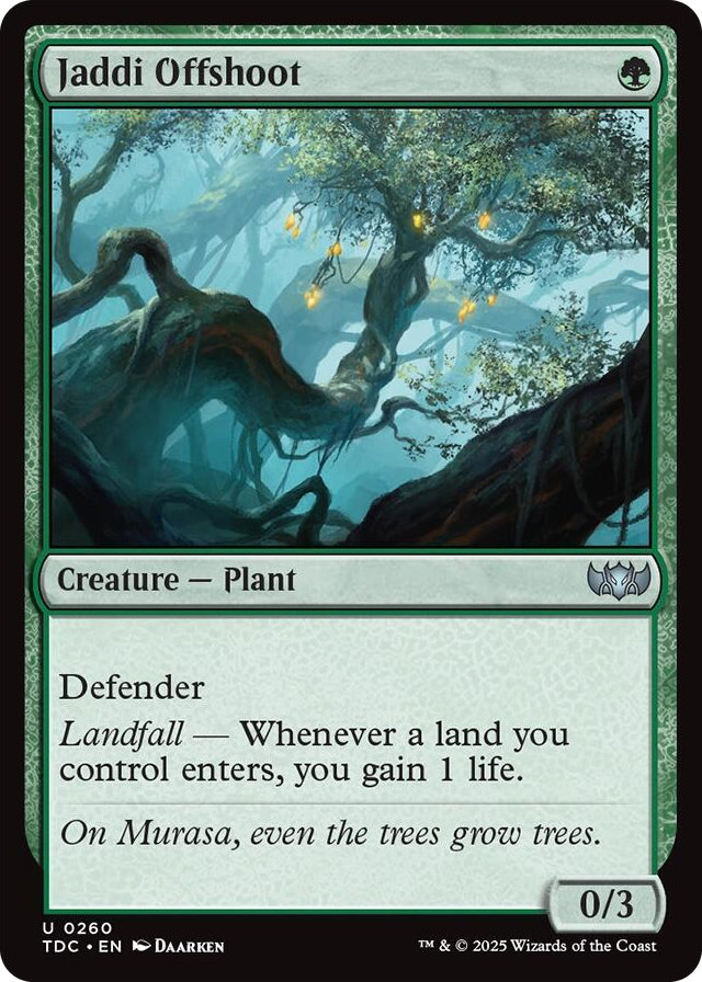 0260 Jaddi Offshoot U Commander: Tarkir: Dragonstorm
