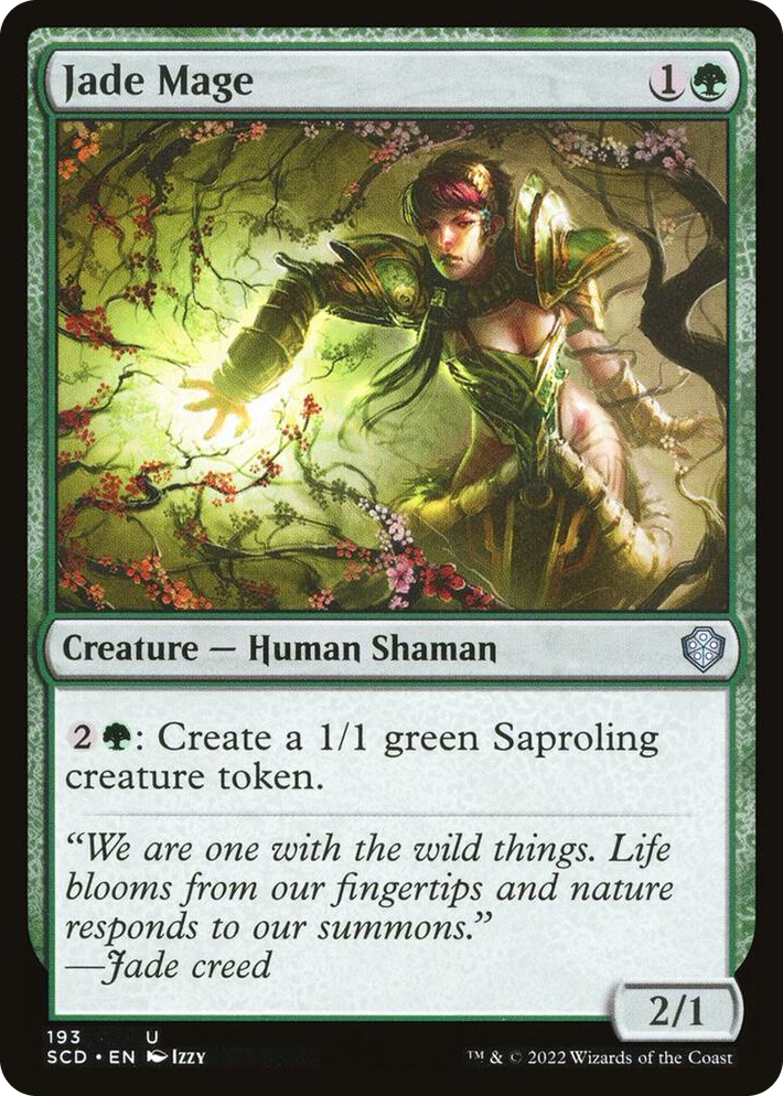 0193 Jade Mage U Starter Commander Decks