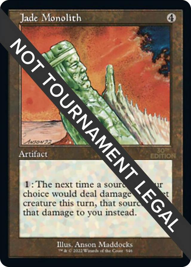 0546 Jade Monolith (Retro Frame) R 30th Anniversary Edition
