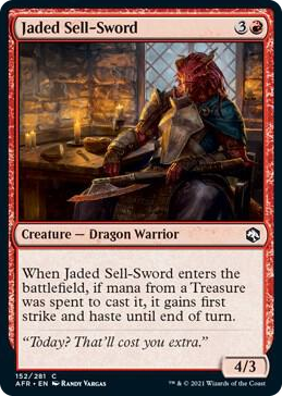 0152 Jaded Sell-Sword C Adventures in the Forgotten Realms