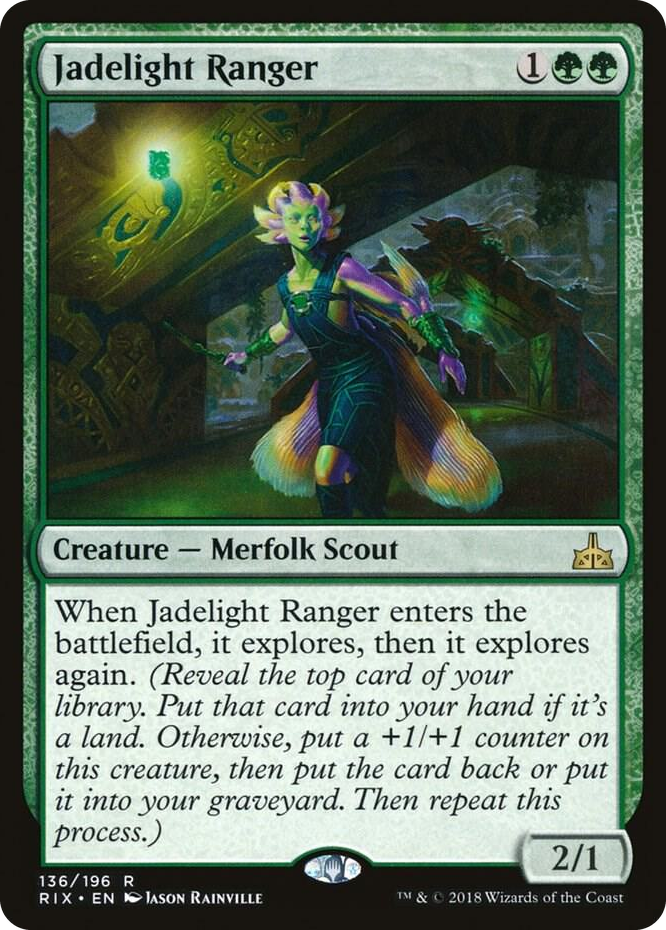 0136 Jadelight Ranger R Rivals of Ixalan