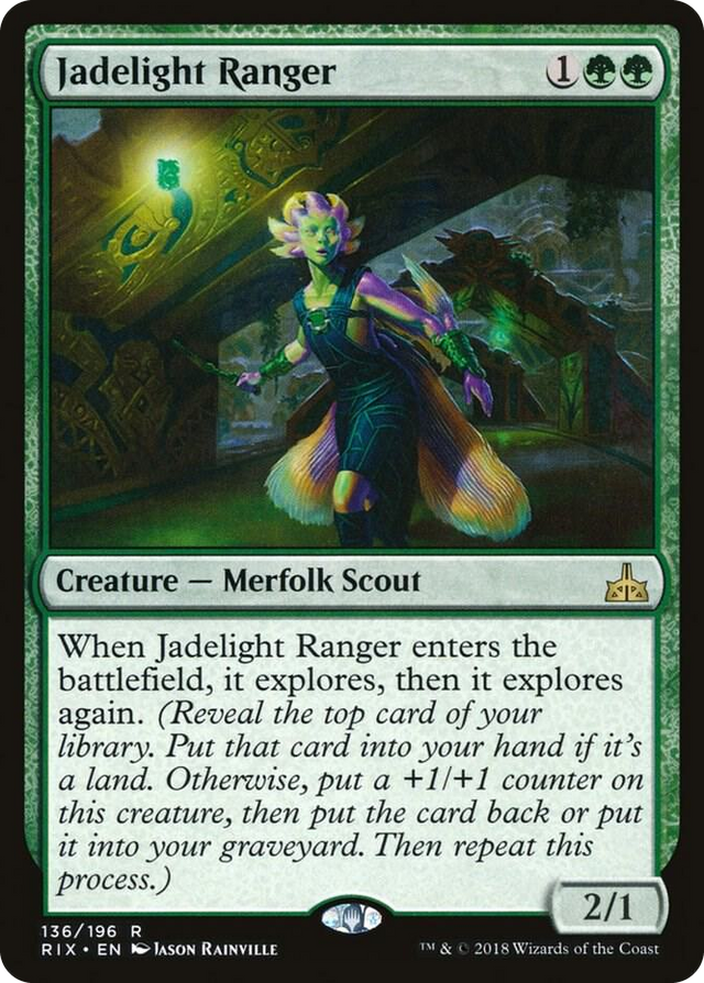 0136 Jadelight Ranger R Rivals of Ixalan