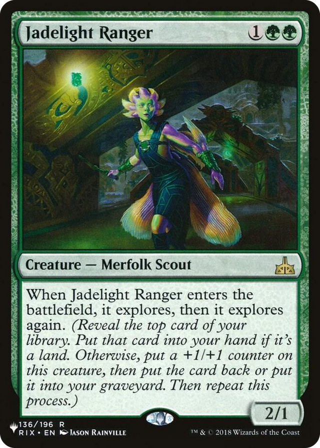 0136 Jadelight Ranger R The List Reprints