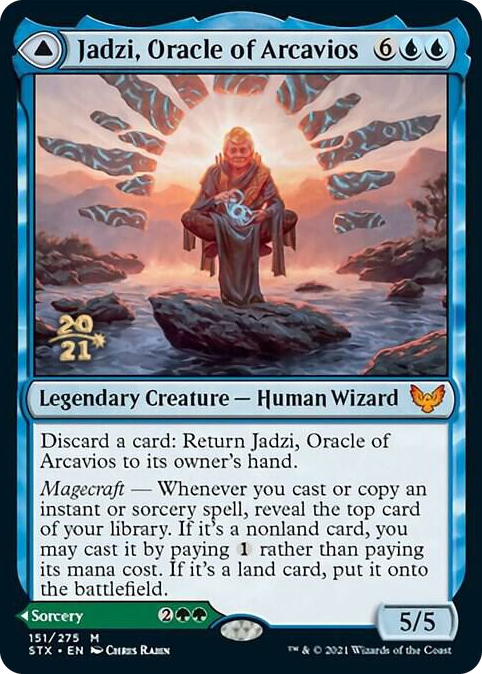 Jadzi, Oracle of Arcavios #151 M - Prerelease Cards Pokemon card