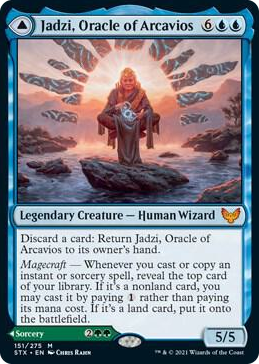 0151 Jadzi, Oracle of Arcavios M Strixhaven: School of Mages