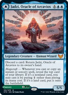0151 Jadzi, Oracle of Arcavios M Strixhaven: School of Mages