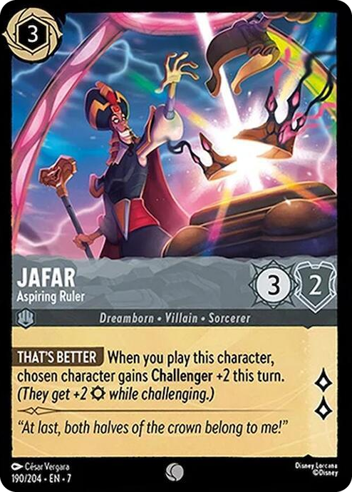 0190 Jafar - Aspiring Ruler Common Archazia's Island