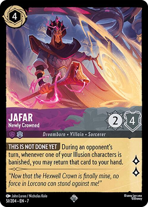0051 Jafar - Newly Crowned Super Rare Archazia's Island