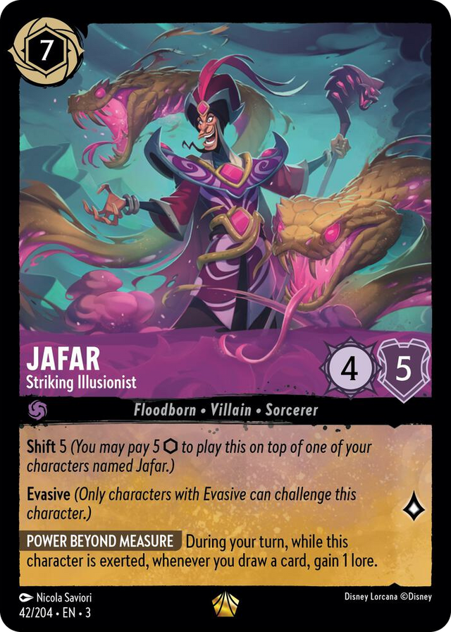 0042 Jafar - Striking Illusionist Legendary Into the Inklands