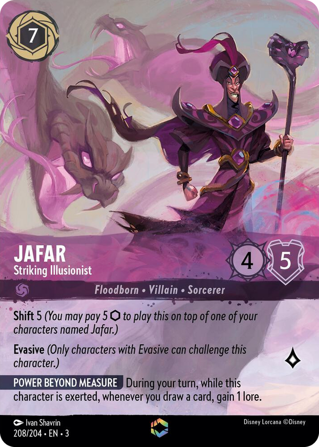 0208 Jafar - Striking Illusionist (Enchanted) Enchanted Into the Inklands