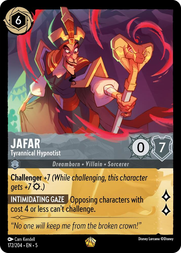 0172 Jafar - Tyrannical Hypnotist Legendary Shimmering Skies
